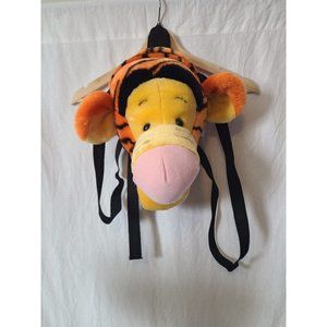 Vintage Tigger Head Plush Backpack Disney Winnie The Pooh With Tags